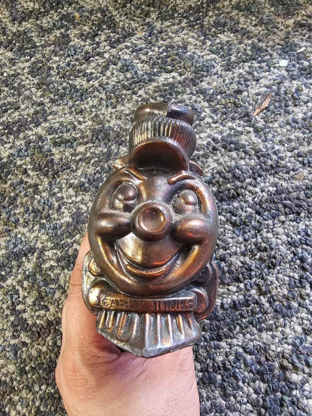 Vintage Cast Metal Casey Jones Train Locomotive Still Coin Bank
